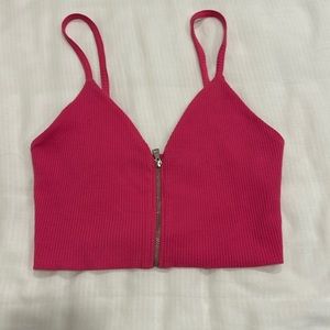 Zara cropped tank
